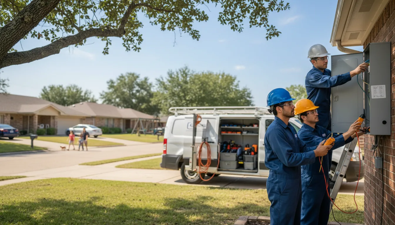Certified electrician providing emergency electrical services in Seeley, CA